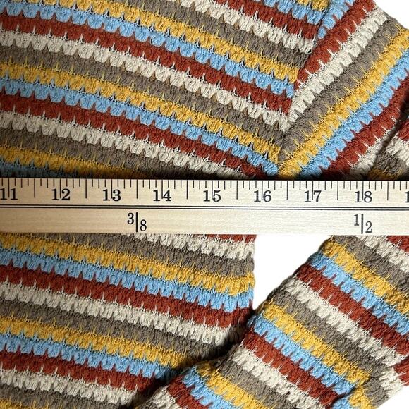 Moa Moa Girls Multicolor Knit Sweater Size Medium - Picture 4 of 8